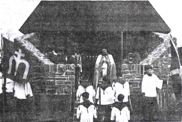 Einweihung der Kapelle am 19. März 1968